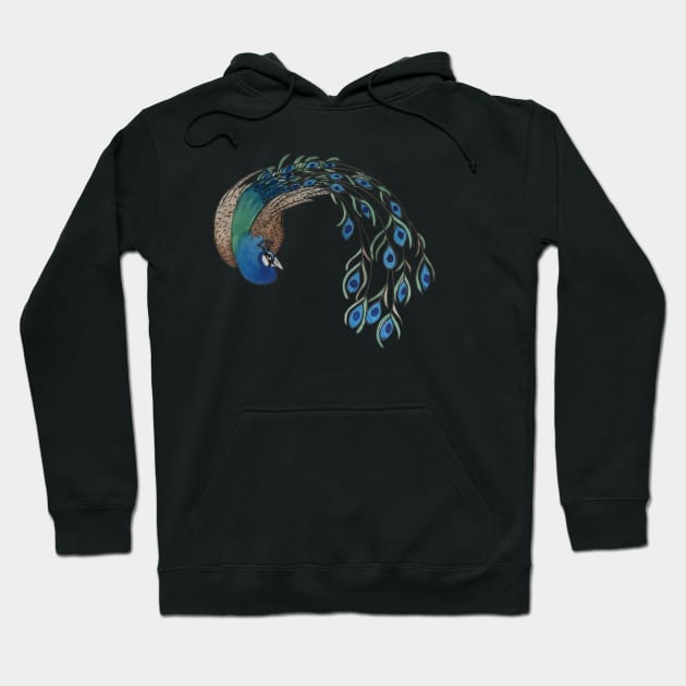 peacock Hoodie by dreamtravel